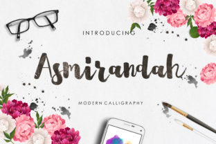 Asmirandah: A Font That Breathes Life Into Your Handmade Creations