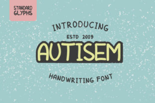 AUTISEM: A Bold Handwritten Font for Standout Digital Branding