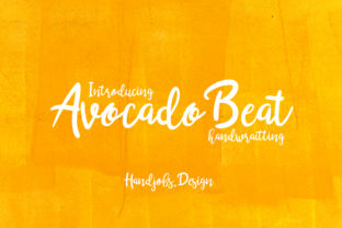 Avocado Beat: A Script Font for Modern Web Design