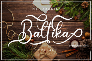 Baltika: A Script Font That Elevates Digital Branding