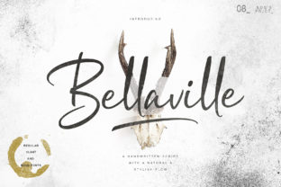 Bellavile: A Handwritten Font with Soul