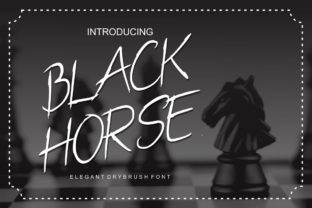 Black Horse: A Script Font That Adds Character to Your Web Design