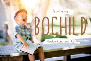 Bochild Duo: A Sweet, Standout Font Duo for Small Business Brands