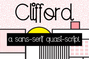 Clifford: A Quasi-Script Font for Playful Branding