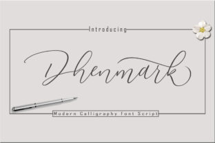 Dhenmark Duo: A Premium Script Font for Scroll-Stopping Brand Content