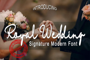 Font Choice That Speaks Volumes: Royal Wedding in Action