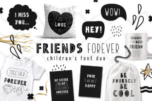 Friends Forever Duo: The Font That Made My Brand Feel More Real