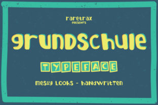 Grundschule: A Handwritten Font for Powerful Digital Storytelling