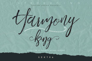 Harmony King: A Versatile Script Font for Editorial Design