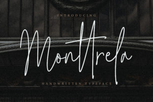 Monttrela: A Handwritten Font for Standout Web Design