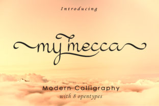 My Mecca: A Modern Script Font for Digital Branding