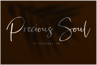 Precious Soul: A Font That Speaks with Grace