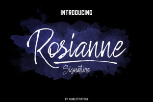 Rosianne: A Handwritten Font That Elevates Branding