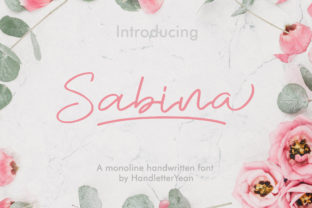 Sabina: A Handwritten Font That Elevates Digital Branding