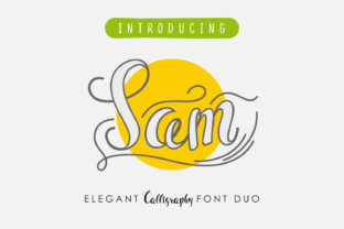 Sam: A Script Font for Crafters and Designers
