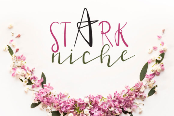 Stark Niche: A Thoughtful Script Font for Editorial Warmth