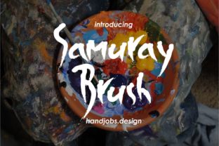 Sumuray Brush: A Font for Bold Digital Storytelling