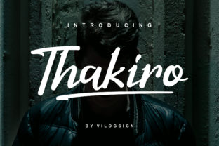 Thakiro: A Script Font That Elevates Branding