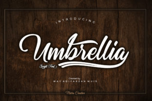 Umbrellia: A Script Font for Digital Design Excellence