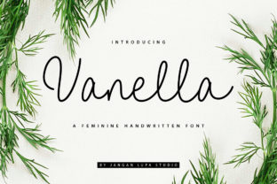 Vanella: A Script Font That Adds Romance to Every Project