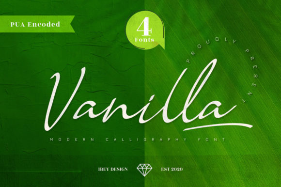 Vanilla Family: A Beautiful Font for Digital Design