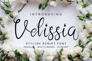Velissia: A Script Font for Stylish Web Design