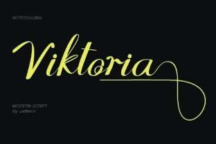 Viktoria: A Script Font That Elevates Digital Design