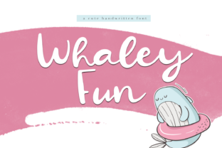Whaley Fun: A Playful Handwritten Font for Whimsical Branding